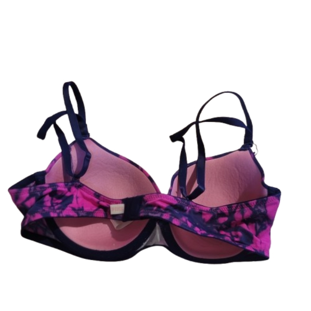 VICTORIA'S SECRET bra FUSHIA Purple Molded Cup lightly lined - Picture 4 of 5